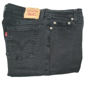 Vintage Levi's Style 512 Red Tag - Perfectly Slimming Boot Cut Black Jeans Sz:10